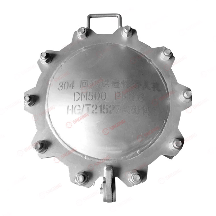 Industrial grade high-pressure manhole