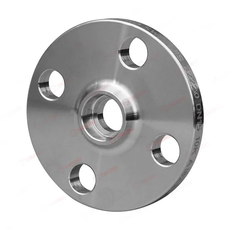 Socket-weld steel pipe flange