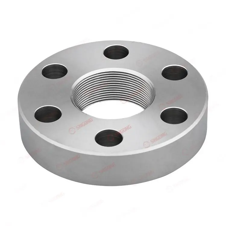 Threaded flange