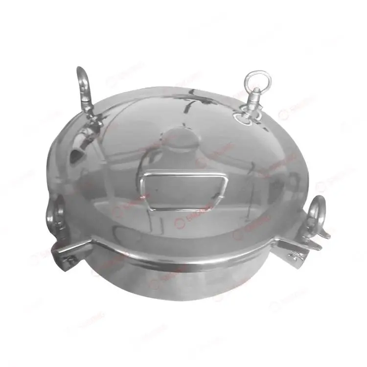 Circular atmospheric pressure manhole