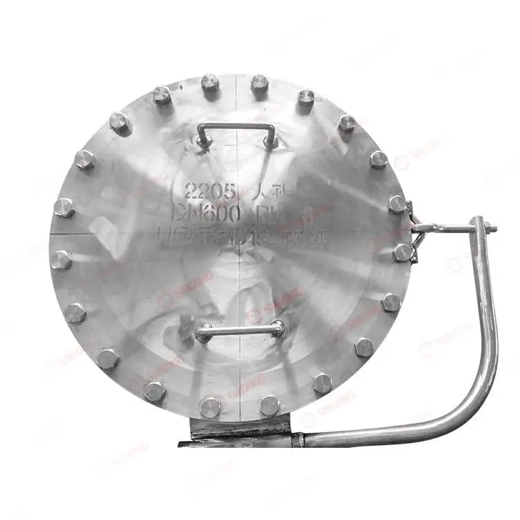 Industrial-grade boom manhole