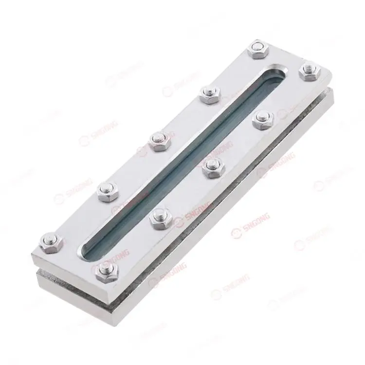 Square flange mirror