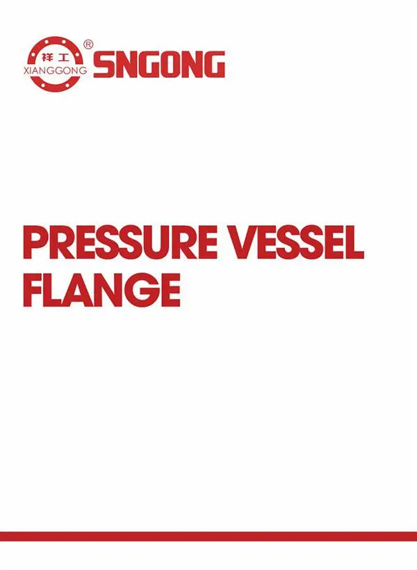 Pressure vessel flange